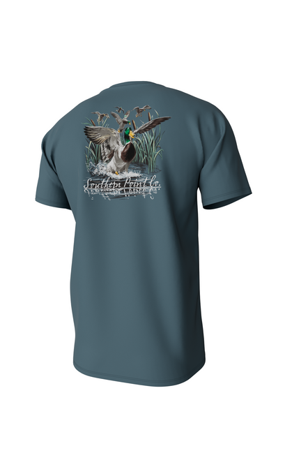 SOUTHERN POINT CUPPED DUCKS SHORT SLEEVE POCKET TEE CUPPED DUCKS SHORT SLEEVE POCKET TEE