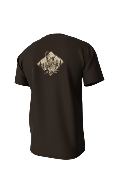 SOUTHERN POINT DIAMOND QUAIL SHORT SLEEVE POCKET TEE DIAMOND QUAIL SHORT SLEEVE POCKET TEE