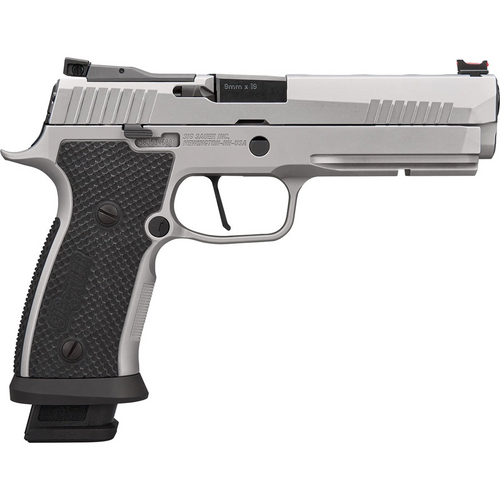 SIG SAUER Sig Sauer P320-XFIVE SXG 9mm 5" 21rd Pistol, Silver - 320SXG5-9-STAS SIG-320SXG5-9-STAS