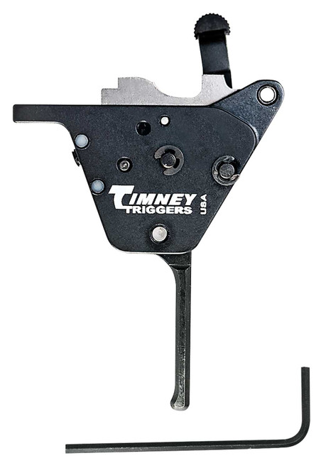 TIMNEY TRIGGERS Timney Triggers Replacement Straight Trigger with .10-2 lbs Draw Weight & Black Oxide Finish for CZ 457 (CZ457ST) CZ-457-ST