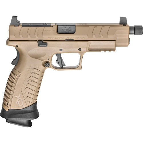 SPRINGFIELD XDM ELITE OSP 9MM PISTOL SEMI-AUTO 5.28IN FDE FP:MULTI 2-22RD MAGS