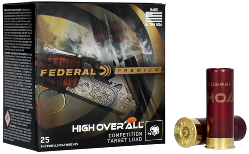 FEDERAL HIGH OVERALL 28GA AMMO 2.75IN 3/4OZ 8# 25RDS