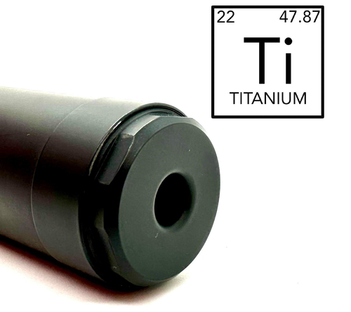 OTTER CREEK Otter Creek Labs Titanium-K 22lr Suppressor Black 1/2x28 DT - TIK OCL-TIK