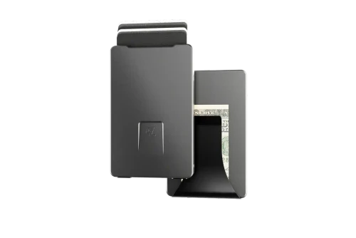 GROOVE LIFE GROOVE LIFE MONEY CLIP WALLET 3.0 GUN METAL GROOVE-WLT3-102