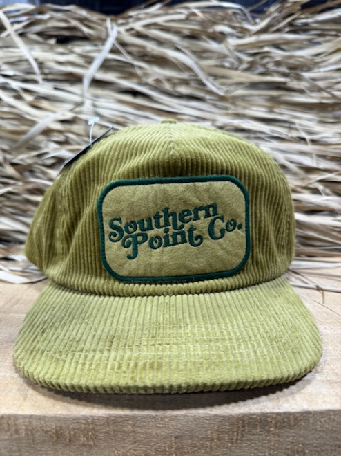CORDED FLAT BILL PATCH HAT