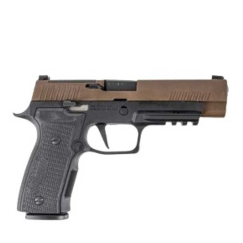 SIG SAUER SIG Sauer P320 AXG Full Size 9mm Pistol 4.7" 17rd Two-Tone Coyote - 320AXGF-9-TXR3-C-R2 SIG-320AXGF-9-TXR3-C-R2