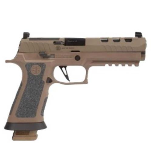 SIG SAUER Sig Sauer P320 XFive DH3 Handgun 9mm 21rd Magazines (3) 5" Barrel Coyote Tan - 320X5-9-DH3 SIG-320X5-9-DH3