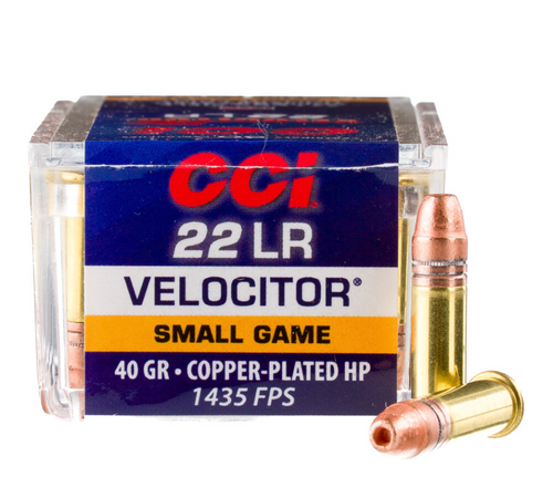 22LR VELOCITOR 40GR CPHP 50RDS