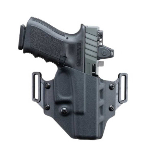 CRUCIAL CONCEALMENT CRUCIAL CONCEALMENT 1001 COVERT HOLSTER OWB FITS G19 RH BLACK KYDEX CRUCIAL-1001