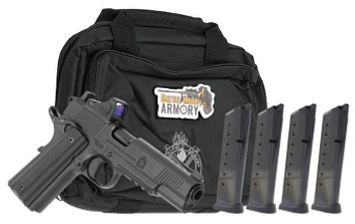 SPRINGFIELD ARMORY Springfield 1911 Operator AOS 5" .45 ACP 8rd Pistol, Black - Gear Pac - PO9230AOS-PAC SPRING-PO9240AOS-PAC