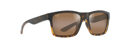 MAUI JIM MAUI JIM THE FLATS BLACK W/TORTOISE LOWER RIM MAUI-H897-10