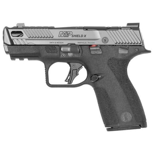 SMITH AND WESSON Smith & Wesson M&P9 Shield X Carry Comp 3.6" 9mm Luger (1)13rd/(1)15rd Handgun, Black - 14270 SNW-14270