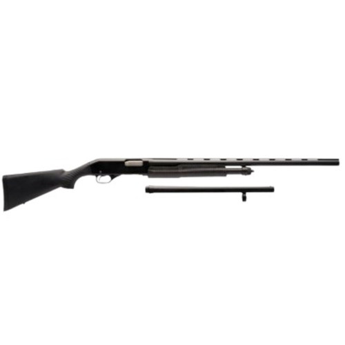 STEVENS Stevens 320 Field Grade Combo 12ga Shotgun 5rd 28" Barrel Black - 19490 STEV-19490