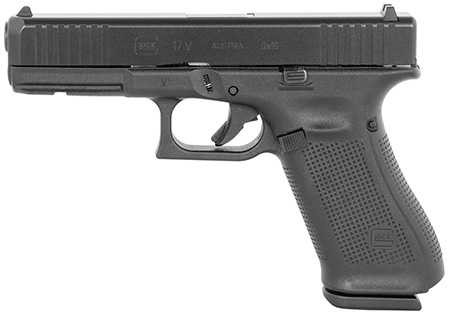 GLOCK Glock 17 V 4.49" 9mm FS (3)17rd Pistol, Black - PV1750203 GLOCK-PV1750203