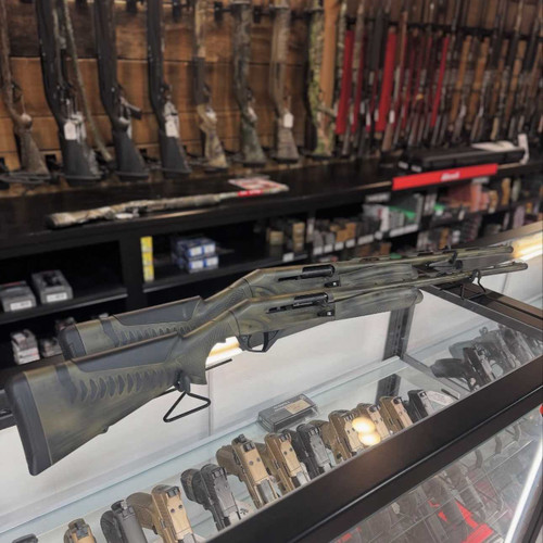 BENELLI Benelli SBE3 12ga 3.5" Shotgun 3rd 28" Barrel Distressed Green WTO/Rob Roberts Custom - RR-BENLI-10316 RR-BENLI-10316