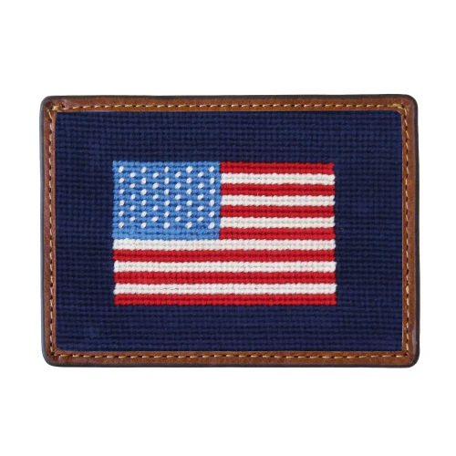 SMATHERS & BRANSON AMERICAN FLAG CARD WALLET SMABRA-FLAGCARDWALLET