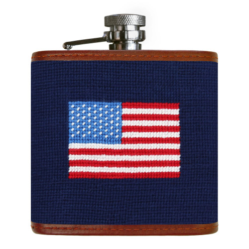 AMERICAN FLAG FLASK