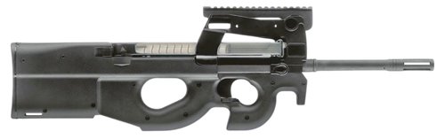 FN PS90 5.7x28mm 50+1 16" Black Ported Barrel, Black Aluminum Receiver, MIL-STD 1913 Rail, Matte Black Synthetic Bullpup Stock