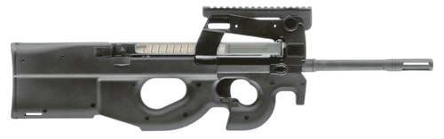 FN AMERICA FN PS90 5.7x28mm 50+1 16" Black Ported Barrel, Black Aluminum Receiver, MIL-STD 1913 Rail, Matte Black Synthetic Bullpup Stock w/Thumbhole, Ambidextrous FN-3848950463