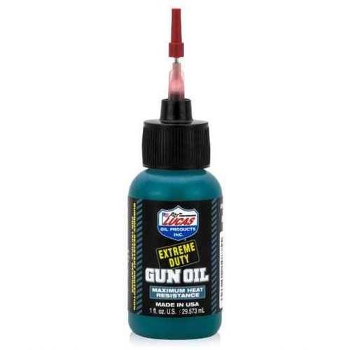 LUCAS OIL PRODUCTS EXTREME DUTY GUN OIL 1OZ LUCAS-LO10875CS