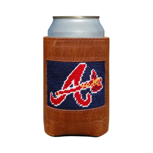 SMATHERS & BRANSON ATLANTA BRAVES CAN COOLER SMABRA-ATLBRAVECOOLR-DNVY