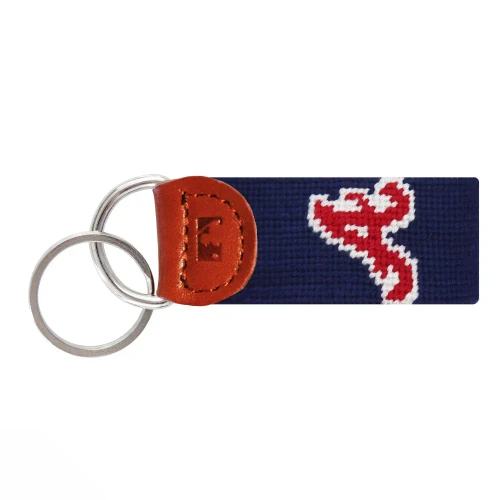 SMATHERS & BRANSON ATLANTA BRAVES KEY FOB SMABRA-ATLBRAVEKFOB-DNVY