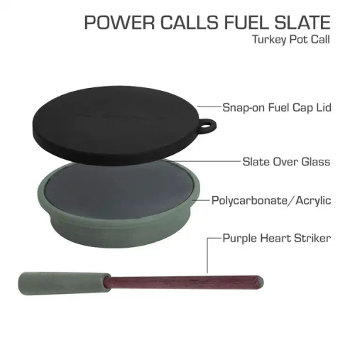 HIGDON POWER CALLS FUEL SLATE POT CALL HIGDON-24258