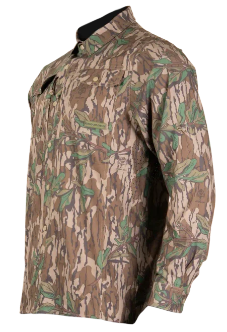 GROUNDED THE TRADITION BUTTON UP THE TRADITION BUTTON UP