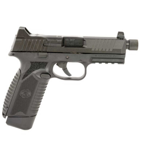 FN AMERICA FN 545 Tactical Handgun 45 ACP 15rd & 18rd Magazines (2) 4.71" Threaded Barrel Black - 66-101383 FN-66-101383