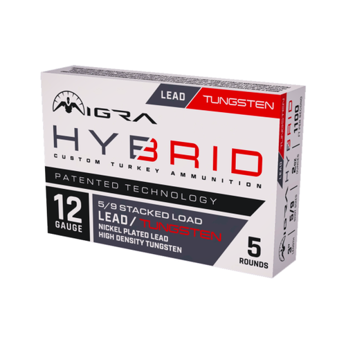 MIGRA MIGRA HYBRID TURKEY 12GA 3IN 5/9#TSS/LEAD 2OZ 5RDS MIGRA-T-12HYB5-9