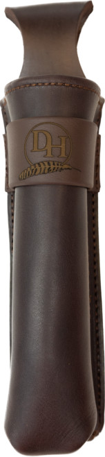David Halloran Turkey Calls Long Box Call Holster - Dark Leather