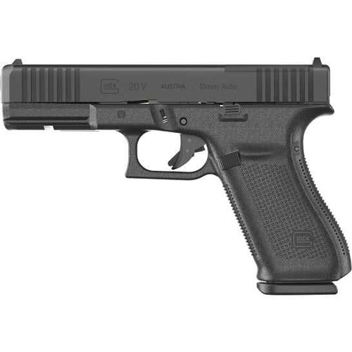 GLOCK Glock V-Series Model 20 Handgun 10mm 15rd Magazines (3) 4.61" Barrel Black - UV2050203MOS GLOCK-UV2050203MOS