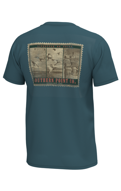 SOUTHERN POINT DUCK STAMP TEE DUCK STAMP TEE