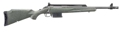 RUGER Ruger American Gen II Scout Rifle 308 Win 5rd Magazine 16.1" Threaded Barrel Leaf Green Stock - 46967 RUGER-46967