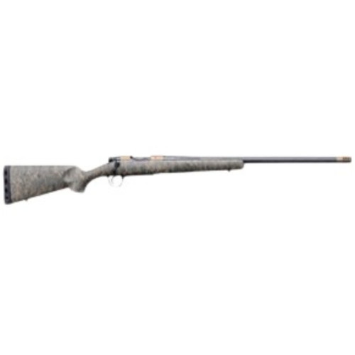 CHRISTENSEN RIDGELINE 300WIN RIFLE BOLT-ACTION 26IN BRONZE W/GREEN AND BLACK WEBBING 1-3RD MAG