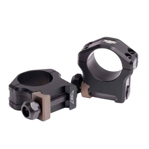 CHRISTENSEN ARMS CHRISTENSEN ULTRALIGHT PRSR-X2 RINGS 30MM HIGH ALUMINUM BLACK CHRIST-810-00041-04