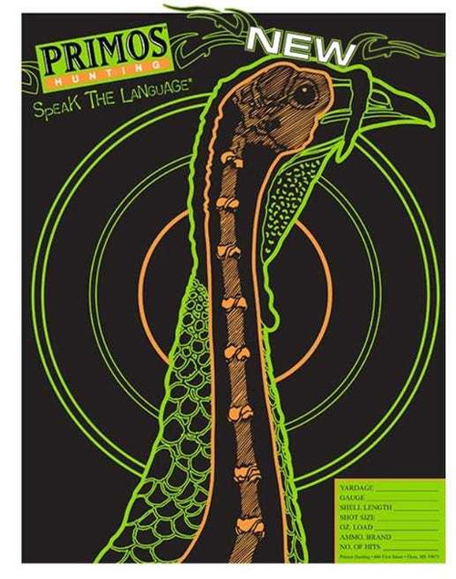 PRIMOS Primos VisiShot Turkey Hanging Paper Shotgun Multi-Color Impact Enhancement 10 Pack PRIMOS-6042