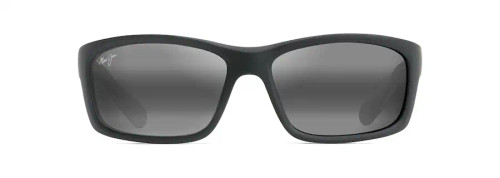 MAUI JIM GREY KANAIO COAST MATTE BLACK/WHITE/BLUE
