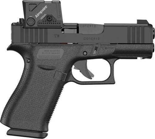 GLOCK Glock 43X Aimpoint COA Black 9mm 3.41in 2-10Rd Mags - PX4350B01FRMOS8A4 GLOCK-PX4350B01FRMOS8A4