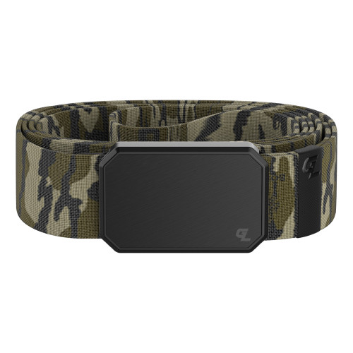 GROOVE BELT MOSSY OAK BOTTOMLAND BLACK OSFM