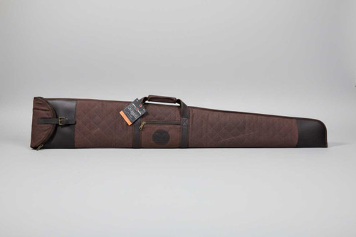 WINTER TIMBER Winter Timber Outdoors 16oz Quilted Chocolate Brown Wax Canvas Shotgun Case - 52" WTO-25WT-011