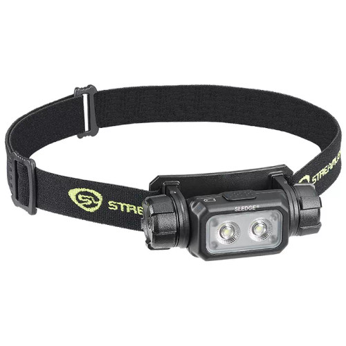 SLEDGE HEADLAMP BLK 600 LUMEN