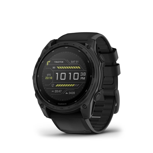 GARMIN Garmin Tactix 8 Solar Elite 51mm Titanium Smartwatch w/ Applied Ballistics Elite Solver (010-03407-10) GARMIN-010-03407-10