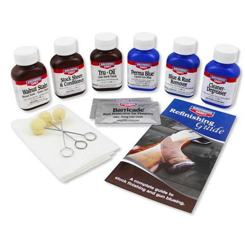 GSM - BIRCHWOOD CASEY BIRCHWOOD CASEY DELUXE PERMA BLUE AND TRU-OIL COMPLETE KIT BIRCH-BC-20001