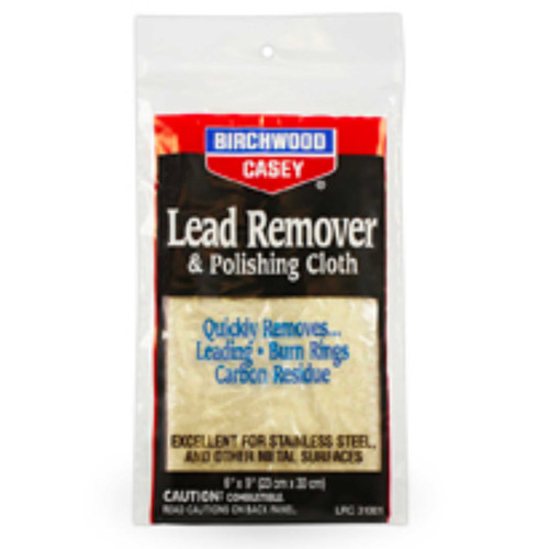 GSM - BIRCHWOOD CASEY BIRCHWOOD CASEY LEAD REMOVER AND POLISHING CLOTH 6x9IN BC-31002
