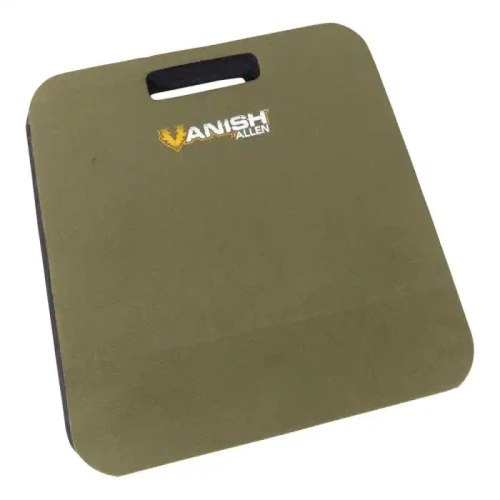 ALLEN Allen Vanish Foam Cushion, 14"L x 13"W x 2"H, Olive Green ALLEN-5839