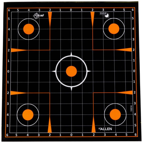 EZ AIM ADHESIVE SPLASH SIGHT-IN GRID 12X12 5 PACK