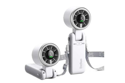 OCOOPA Diveblues JetForce Handheld Portable Fan - White OCOOPA-N670D-WH-GY