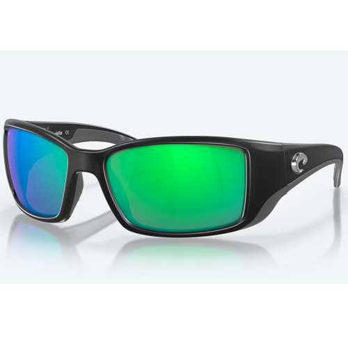 COSTA BLACKFIN 11 MATTE BLK W GRN MIRROR 580P