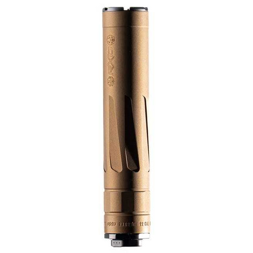 DEAD AIR Dead Air RXD22Ti 22 Cal Suppressor Burnt Bronze w/ 1/2x28 XRF Brake - RXD22TiBB DAIR-RXD22TIBB